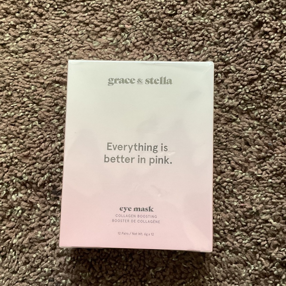 Grace & Stella Pink Eye Mask